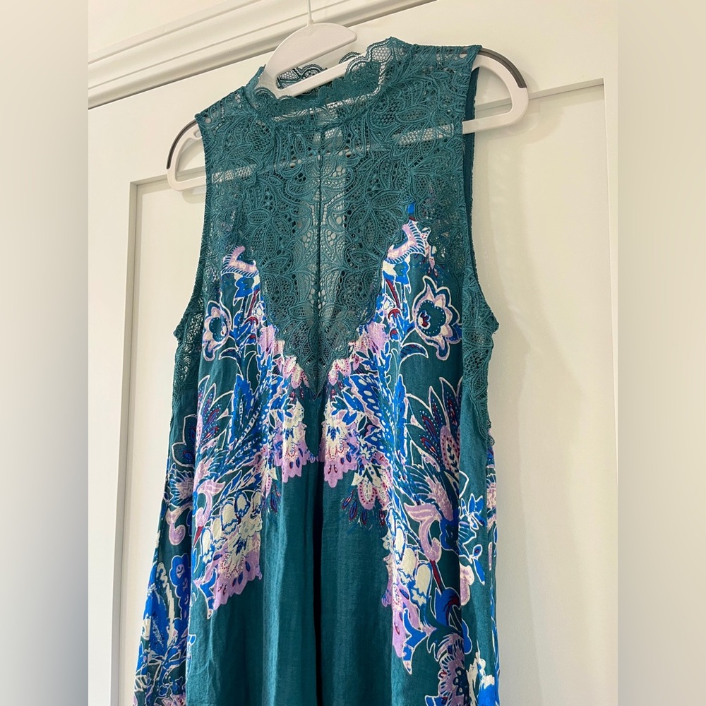 NWT Free People Marsha Floral Mini Dress - Size XS - Picture 5 of 9